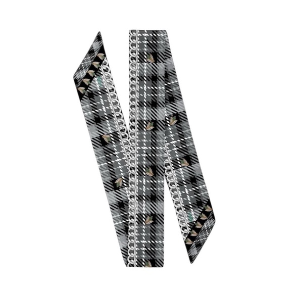 wristpop Accessories - NWT Wristpop Dionne Scarf in Grey Plaid